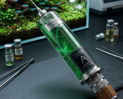 traitement algues aquarium