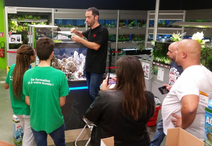 maxizoo saint herblain aquarium road show eheim