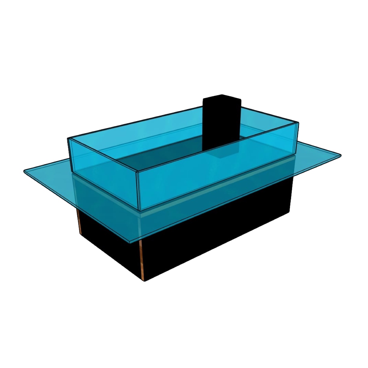 Aquarium table basse design AQRL Aquarium table basse design AQRL